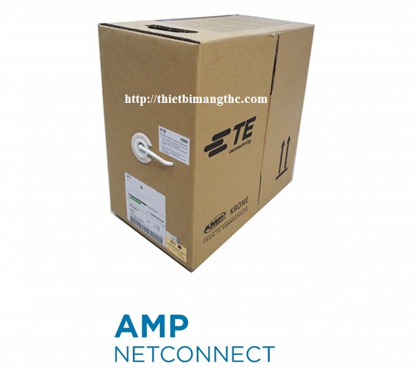 Cáp mạng amp cat5e commscope chính hãng 